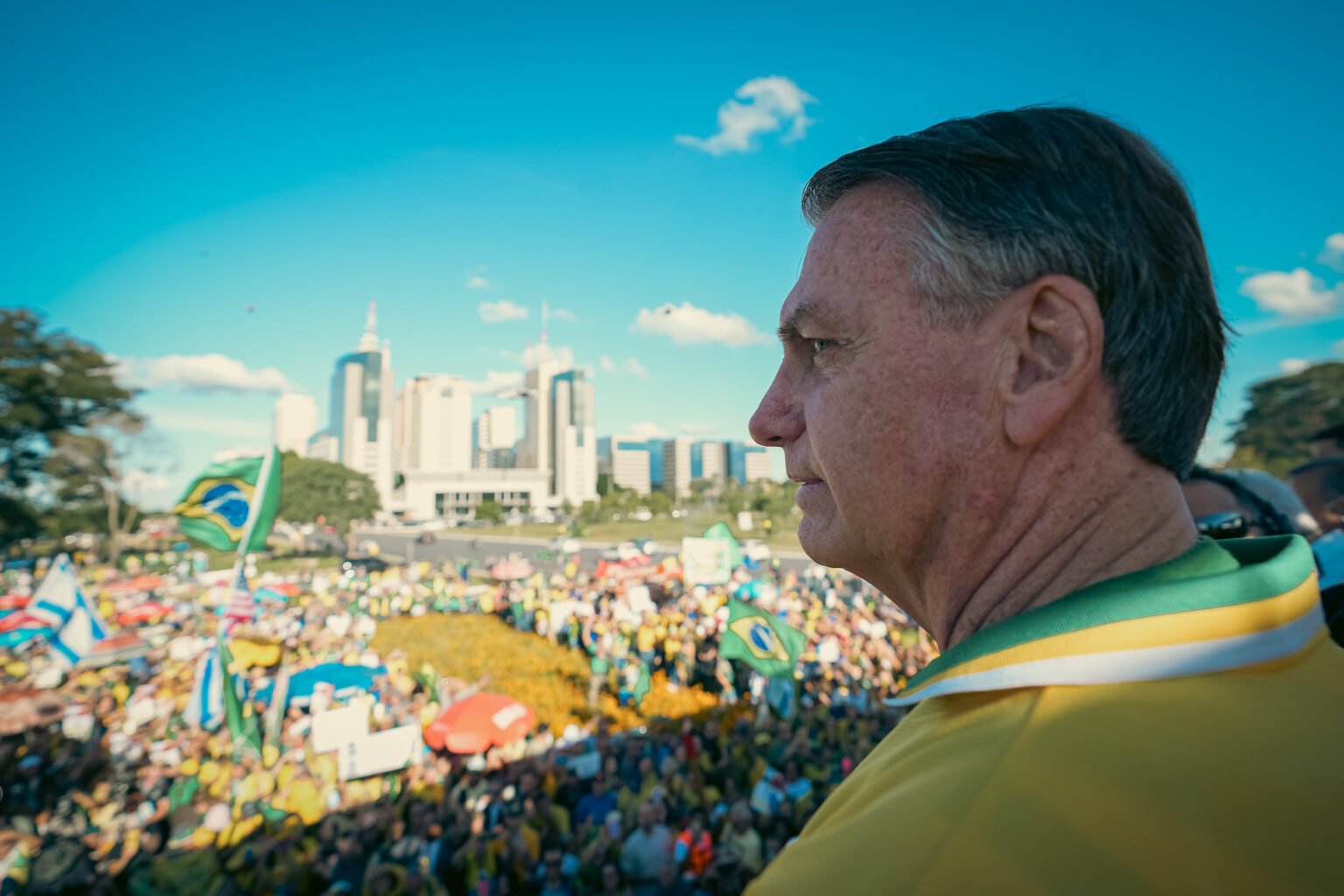 O ex-presidente Jair Bolsonaro