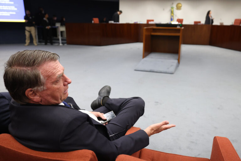 Bolsonaro na 1ª Turma do STF