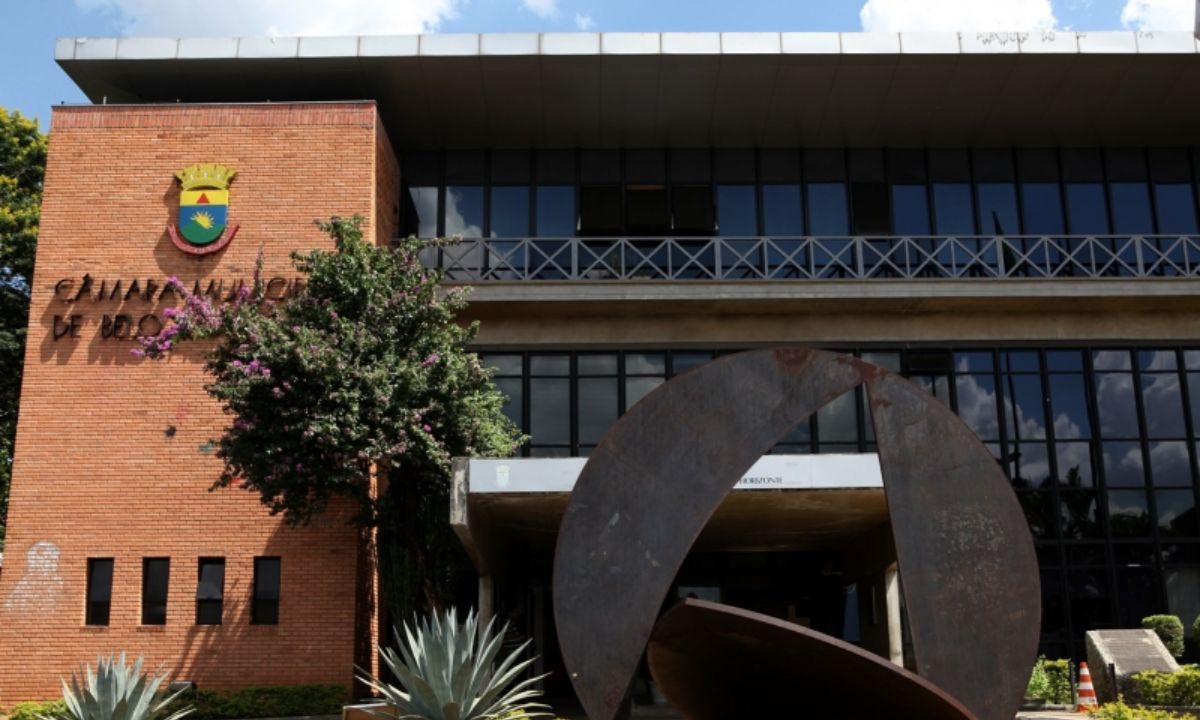 A sede da Câmara Municipal de BH