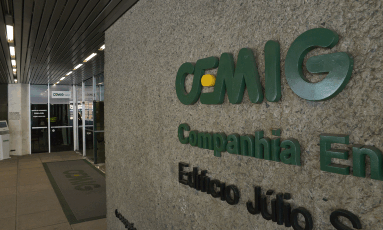 A sede da Cemig, em BH
