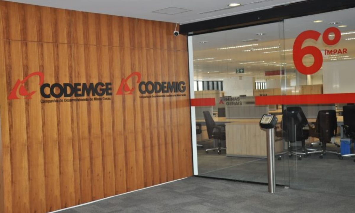Foto mostra a sede da Codemig
