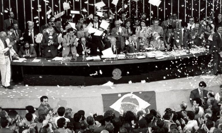 A promulgação da Constituição de 1988