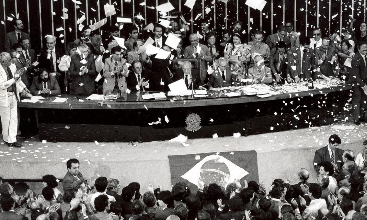 A promulgação da Constituição de 1988