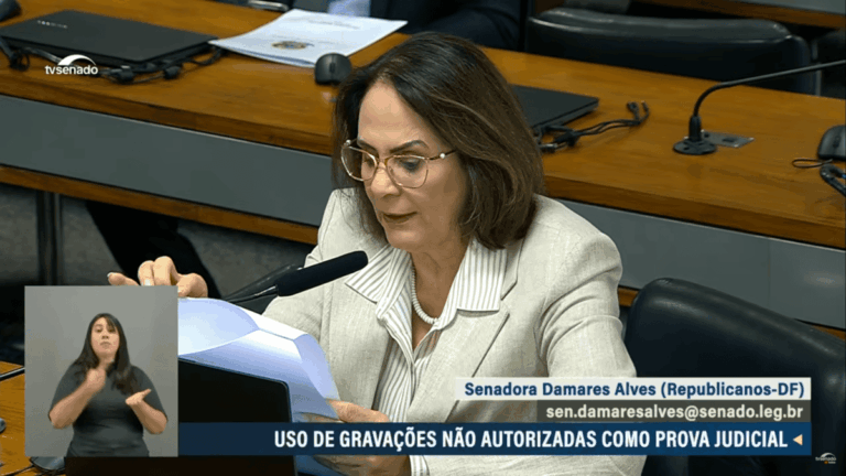 Damares Alves na Comissão de Segurança Pública