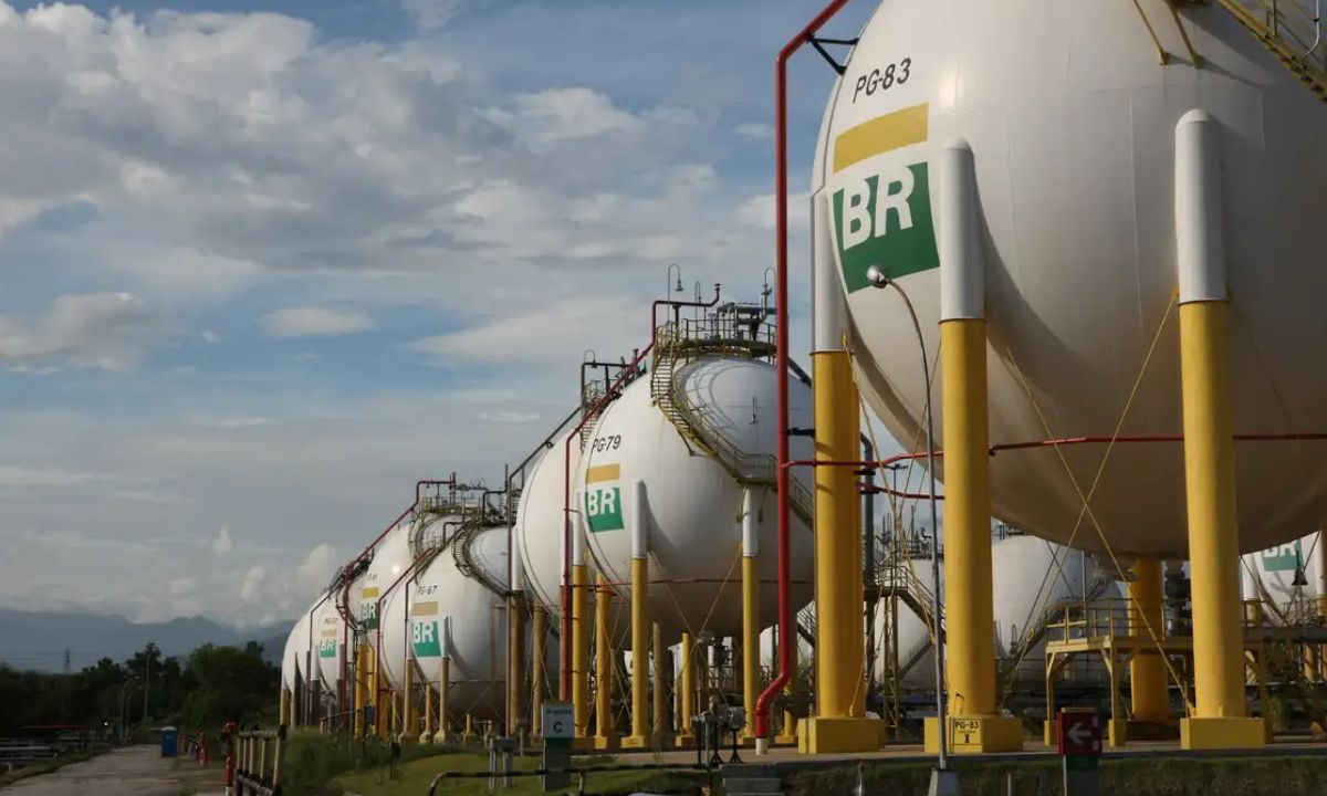 Estrutura de gasoduto da Petrobras