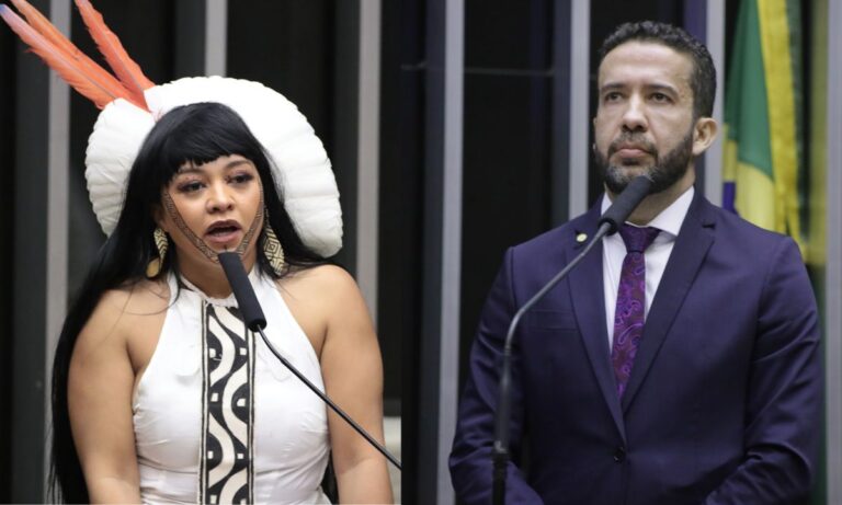 Célia Xakriabá e André Janones