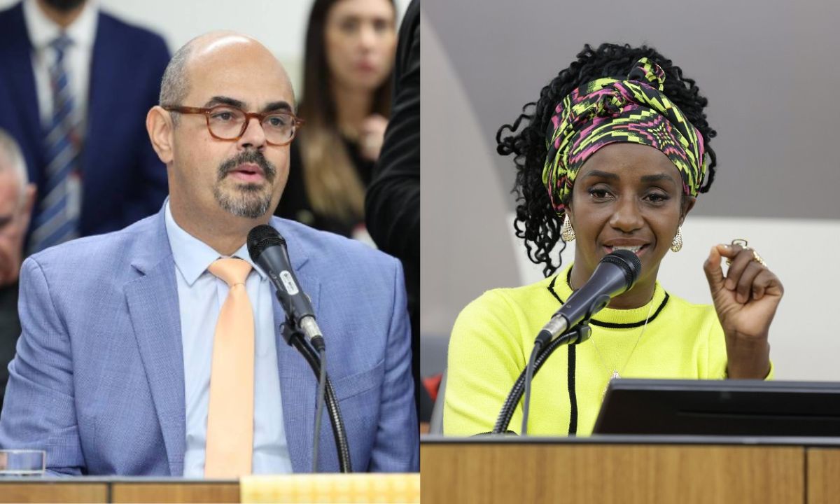 Mateus Simões e Andreia de Jesus