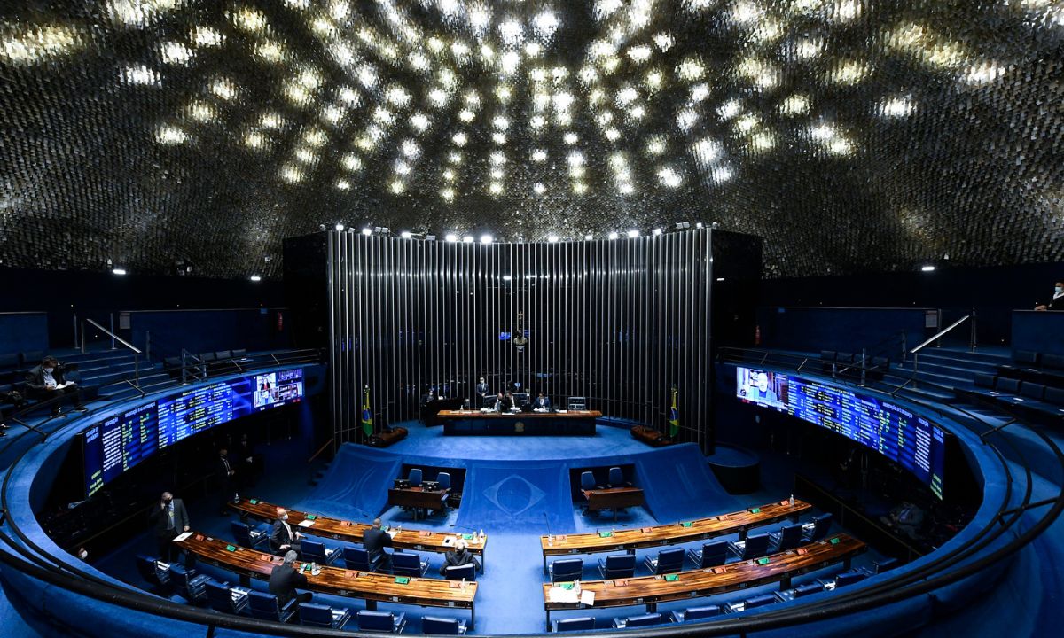 O plenário do Senado Federal