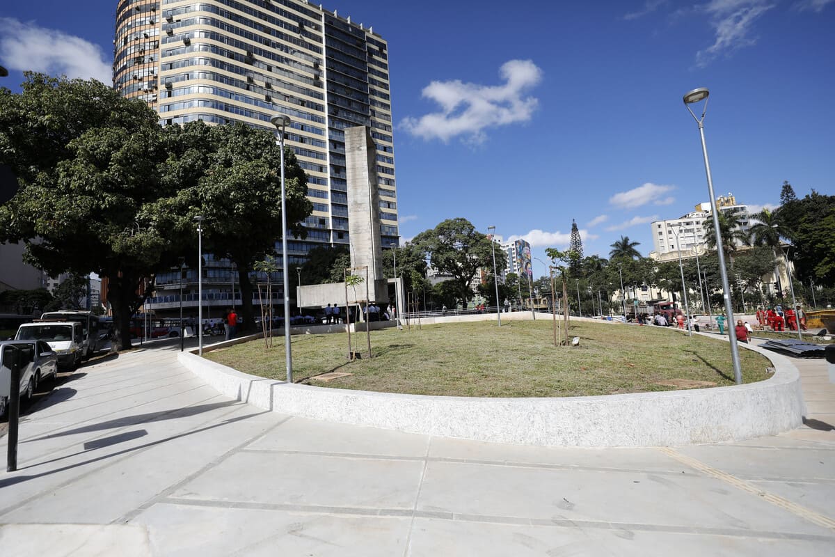 Praça Rio Branco em BH