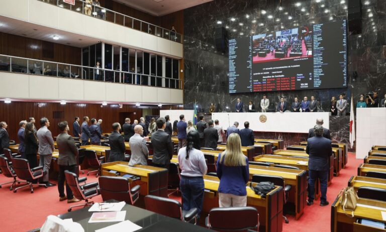Plenário da Assembleia de Minas