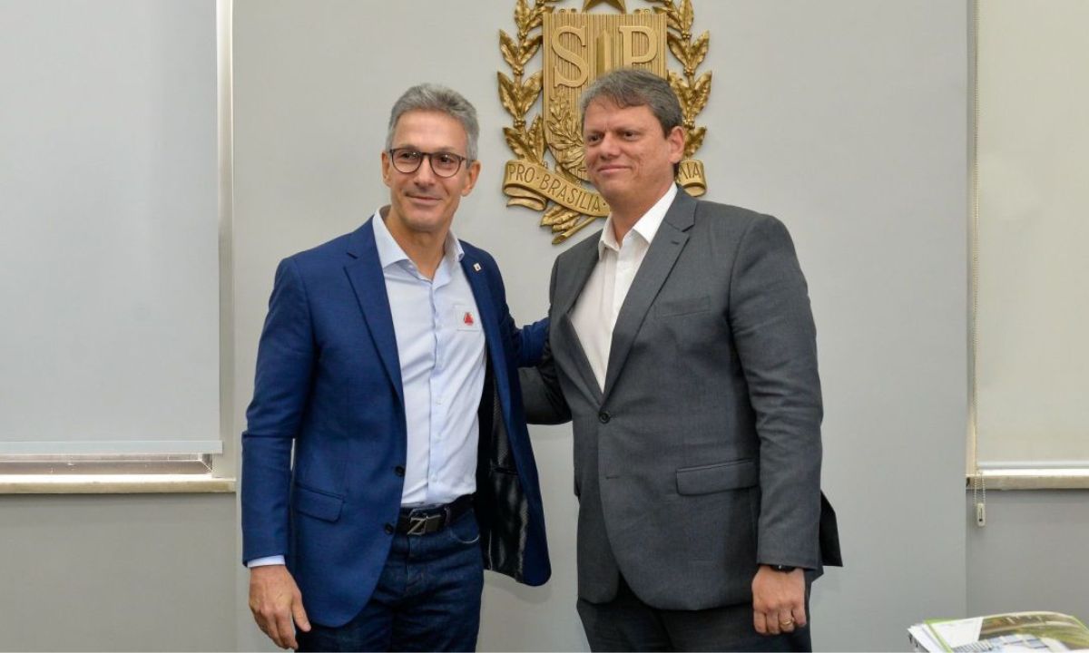 Romeu Zema e Tarcísio de Freitas