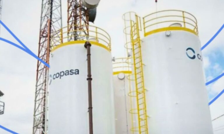 Foto mostra unidade da Copasa