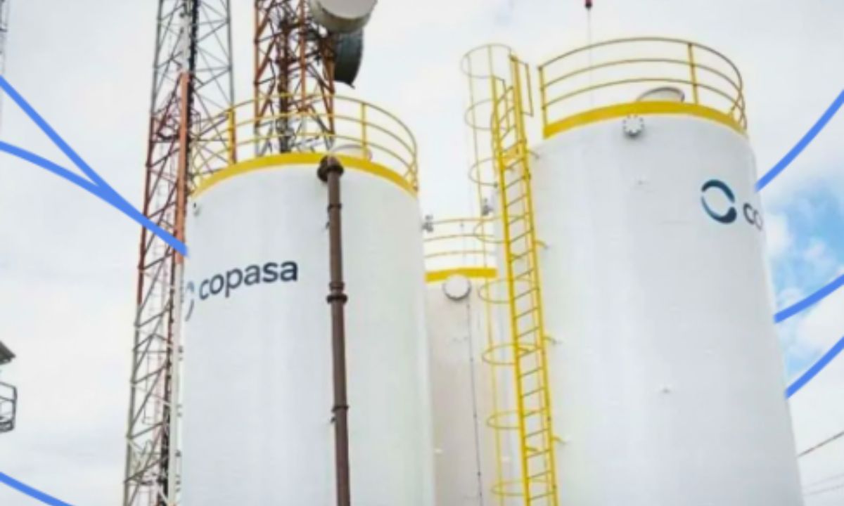 Foto mostra unidade da Copasa