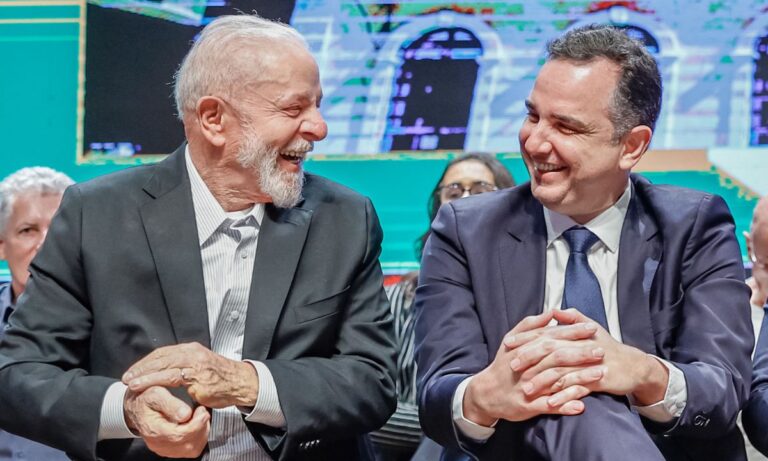 Lula e Rodrigo Pacheco