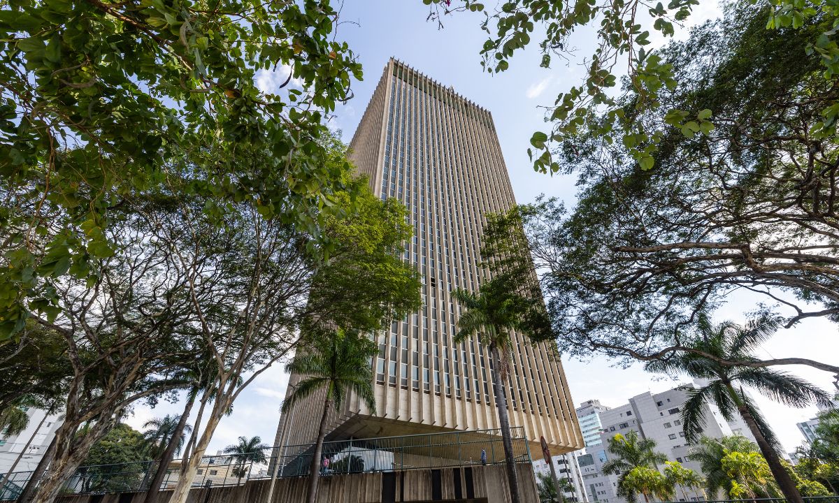 O edifício-sede da Cemig, em BH