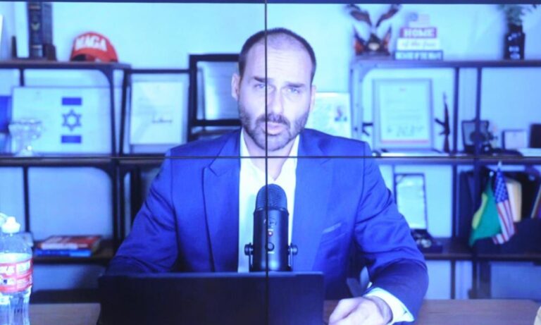 O deputado federal Eduardo Bolsonaro.