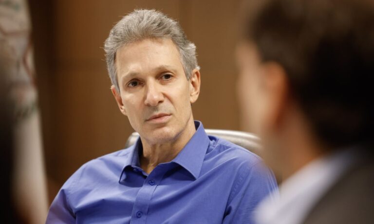 O governador Romeu Zema