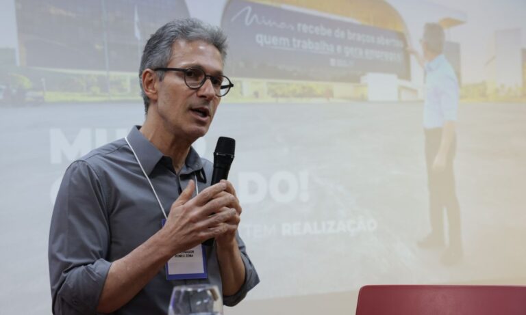 O governador Romeu Zema