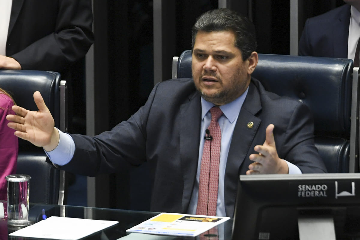 Davi Alcolumbre no Senado