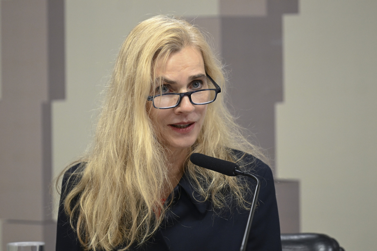 Embaixadora Marian Schuegraf na CRE do Senado