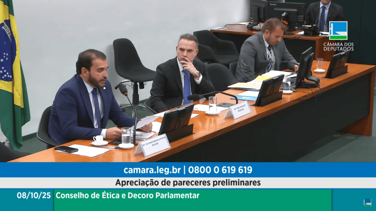 Delegado Marcelo Freitas no Conselho de Ética