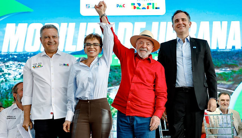 Lula, Marília e Pacheco