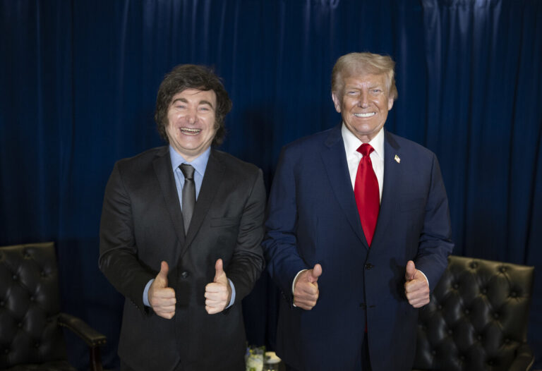 Javier Milei e Donald Trump