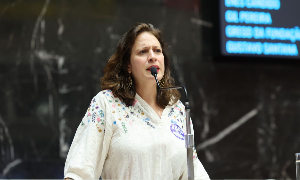 A deputada Bella Gonçalves, do Psol