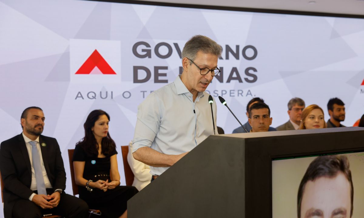 O governador Romeu Zema