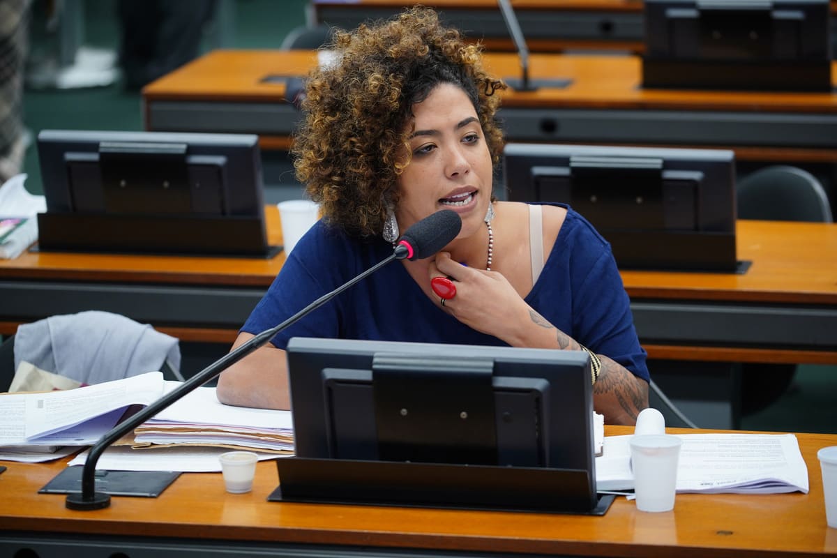 Talíria Petrone na CCJ em 2019