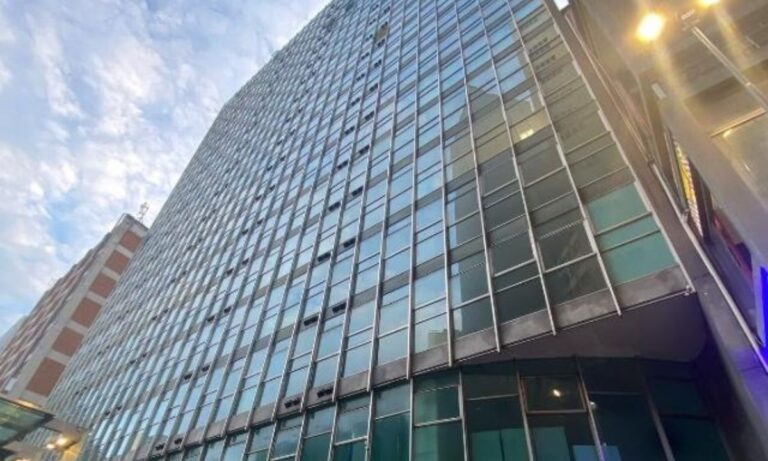 A antiga sede do Banco Mercantil, em BH