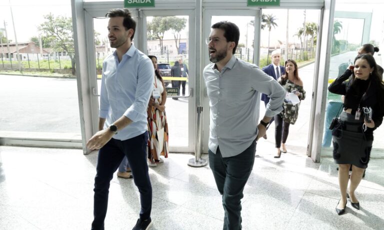 Luís Eduardo Falcão e Tadeu Leite