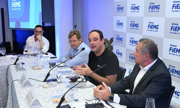 O presidente da Fiemg, Flávio Roscoe