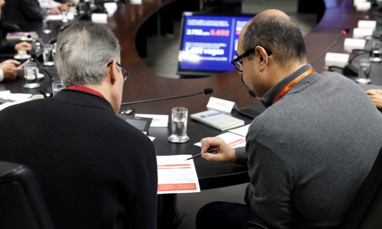 Romeu Zema e Mateus Simões