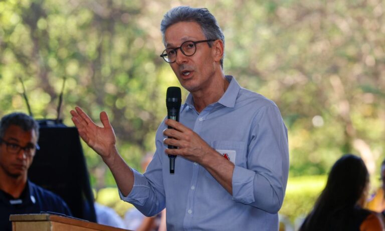 O governador Romeu Zema