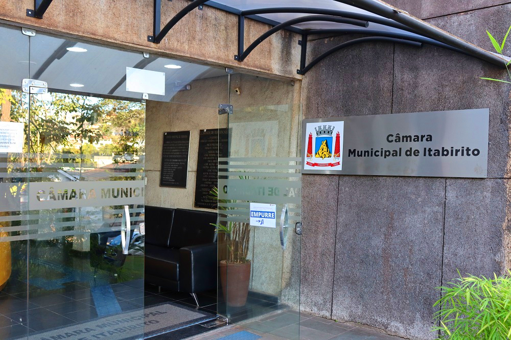 Fachada da Câmara Municipal de Itabirito