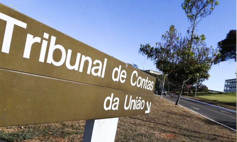 Fachada da sede do TCU