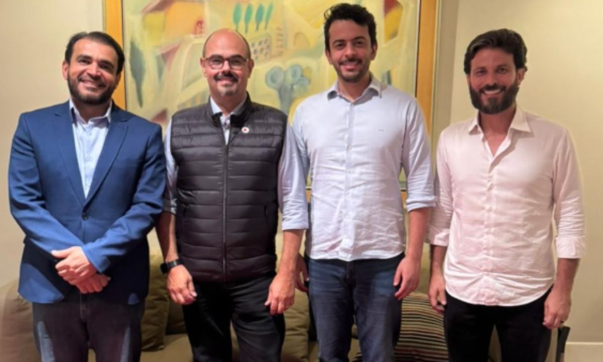 Marcelo Freitas, Mateus Simões, Pinheirinho e Marcelo Aro