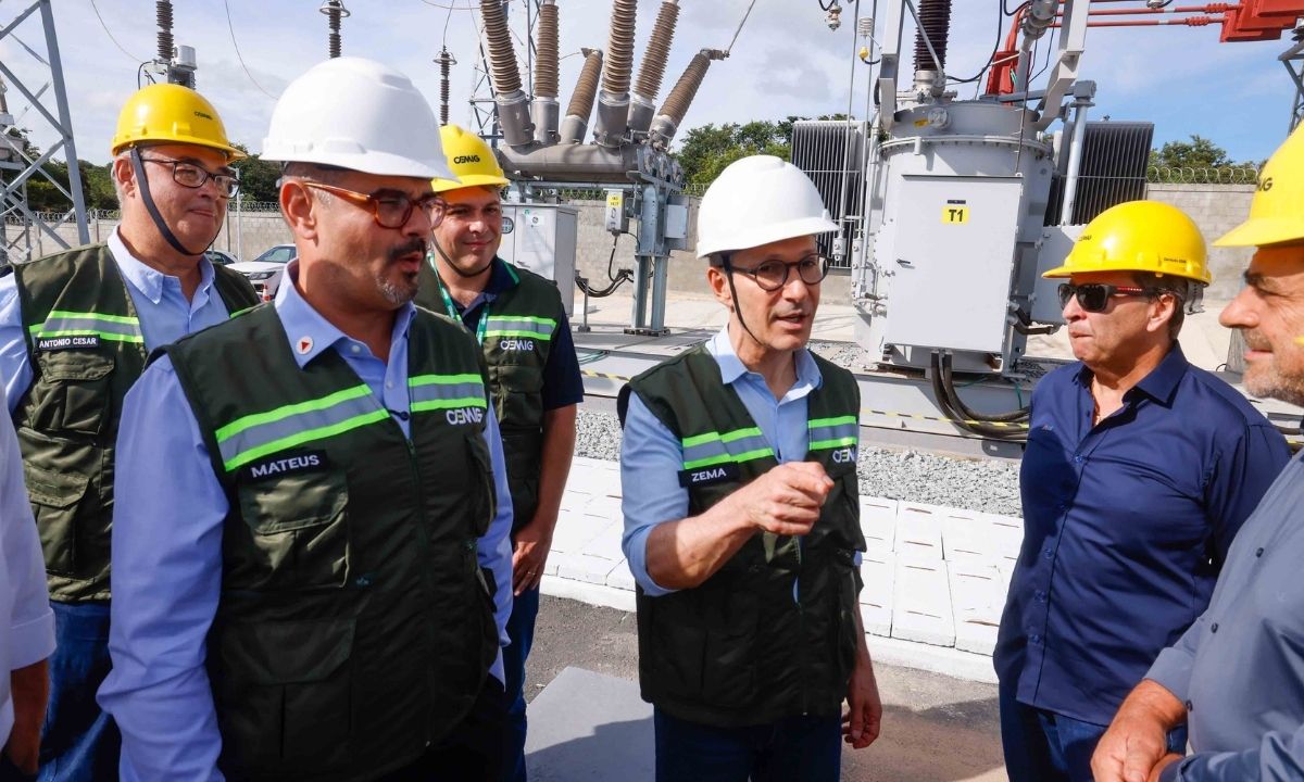 Romeu Zema participou de evento da Cemig