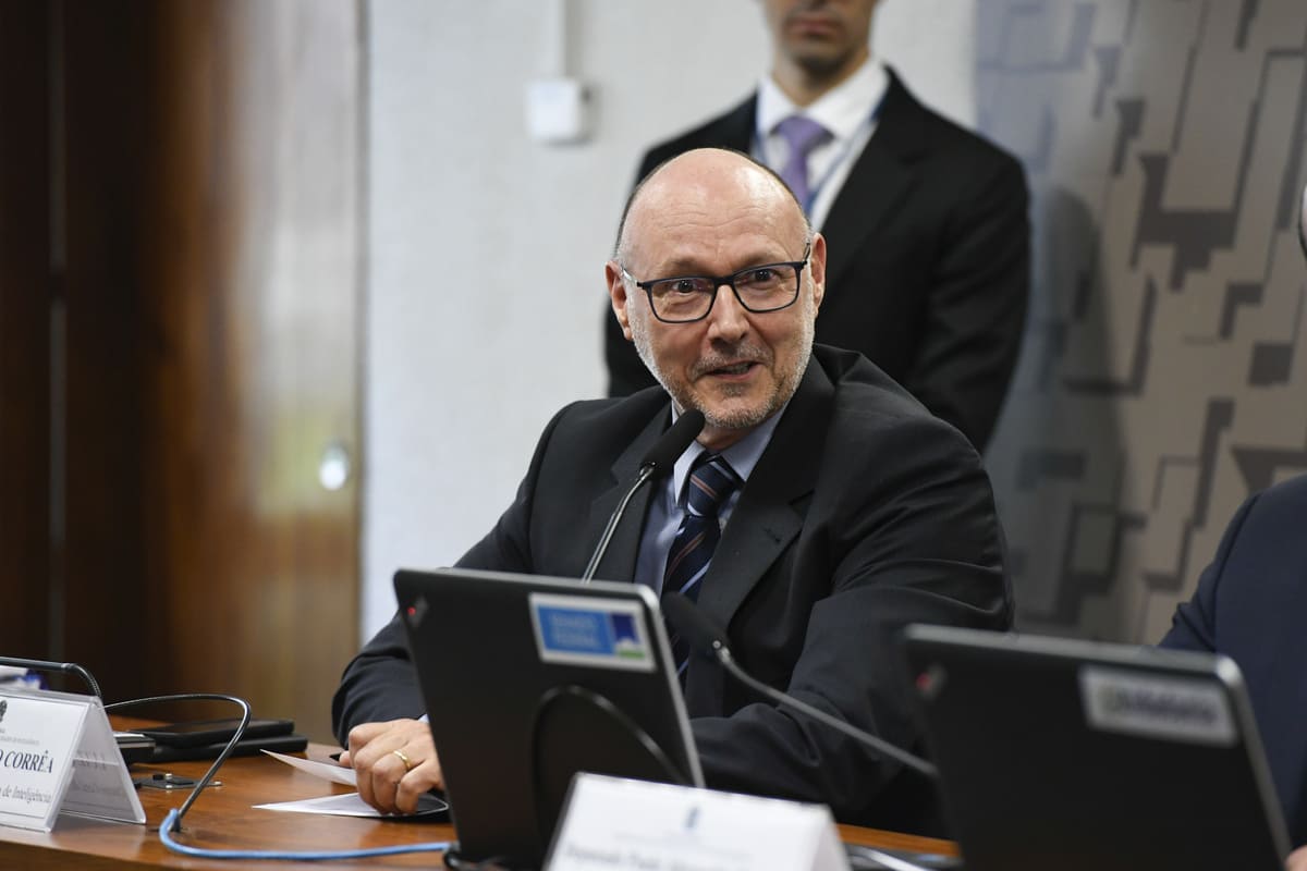 Luiz Fernando Corrêa, diretor-geral da Abin