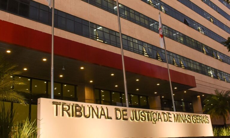Fachada do TJMG, em Belo Horizonte