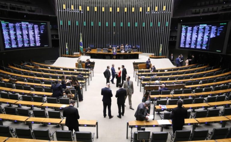 Plenário da Câmara dos Deputados.