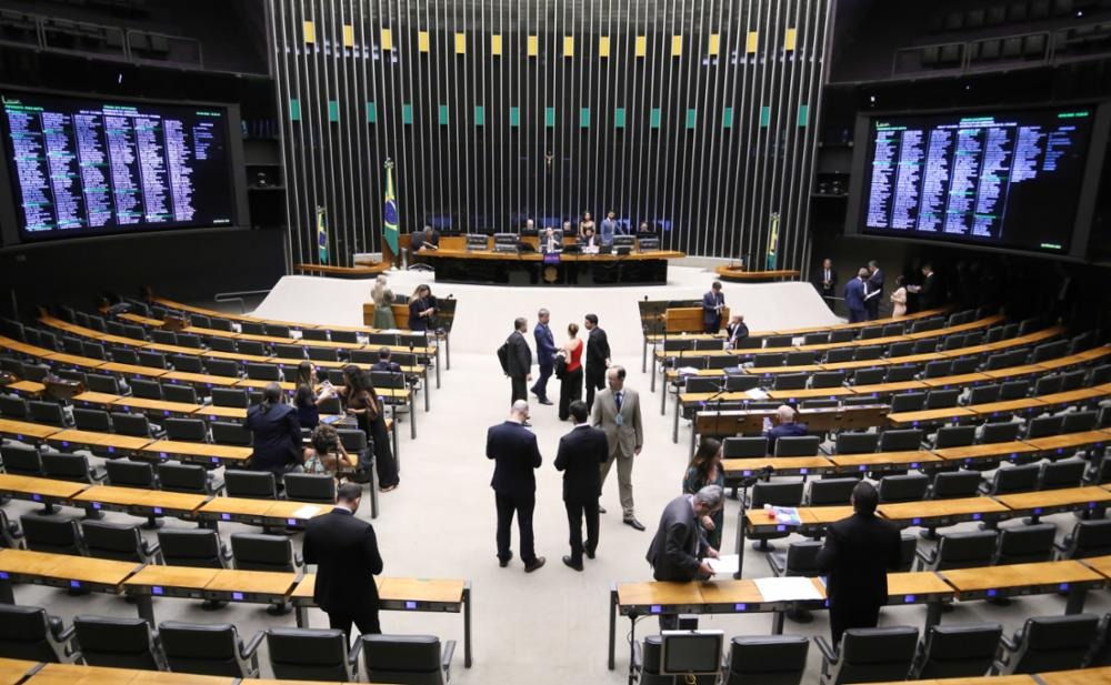 Plenário da Câmara dos Deputados.