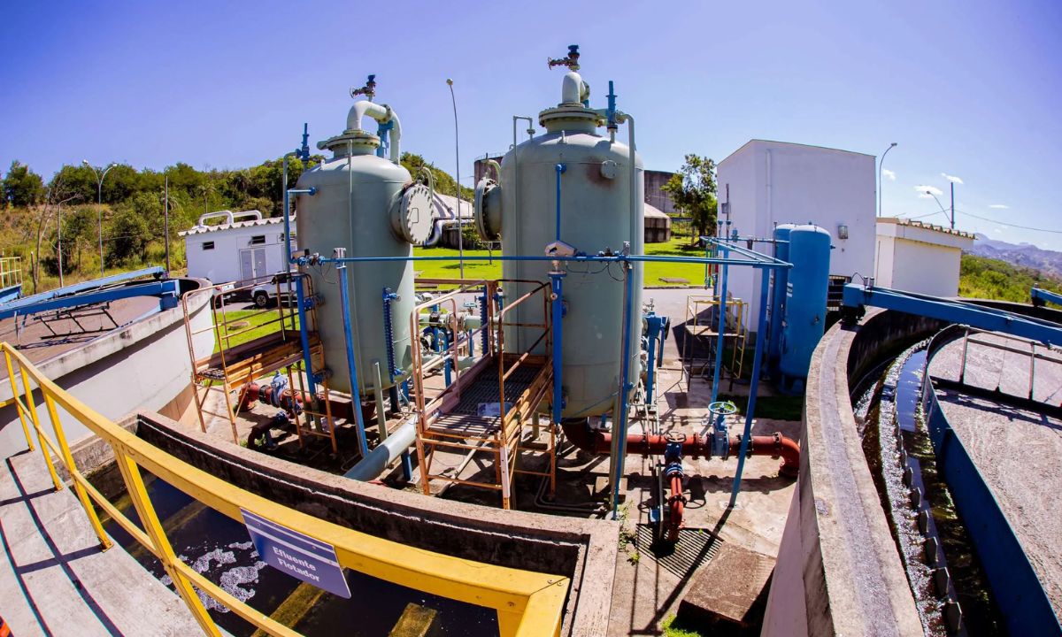 Estação de tratamento da Copasa