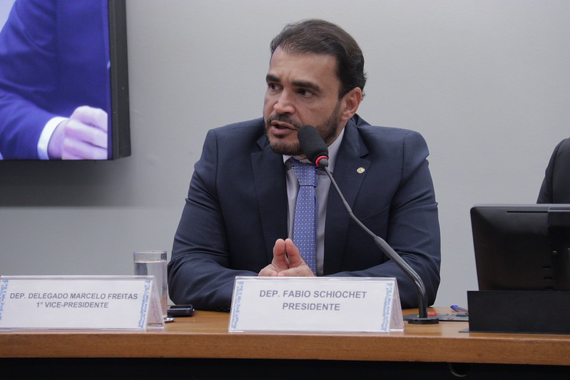 O deputado federal Delegado Marcelo Freitas.