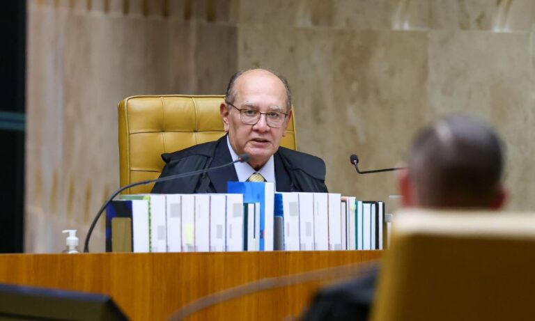 O ministro Gilmar Mendes, do STF