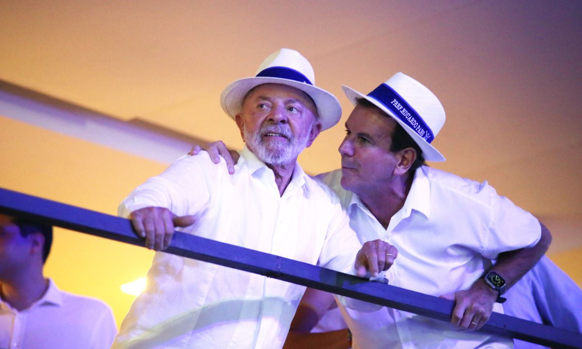 Luiz Inácio Lula da Silva e Eduardo Paes