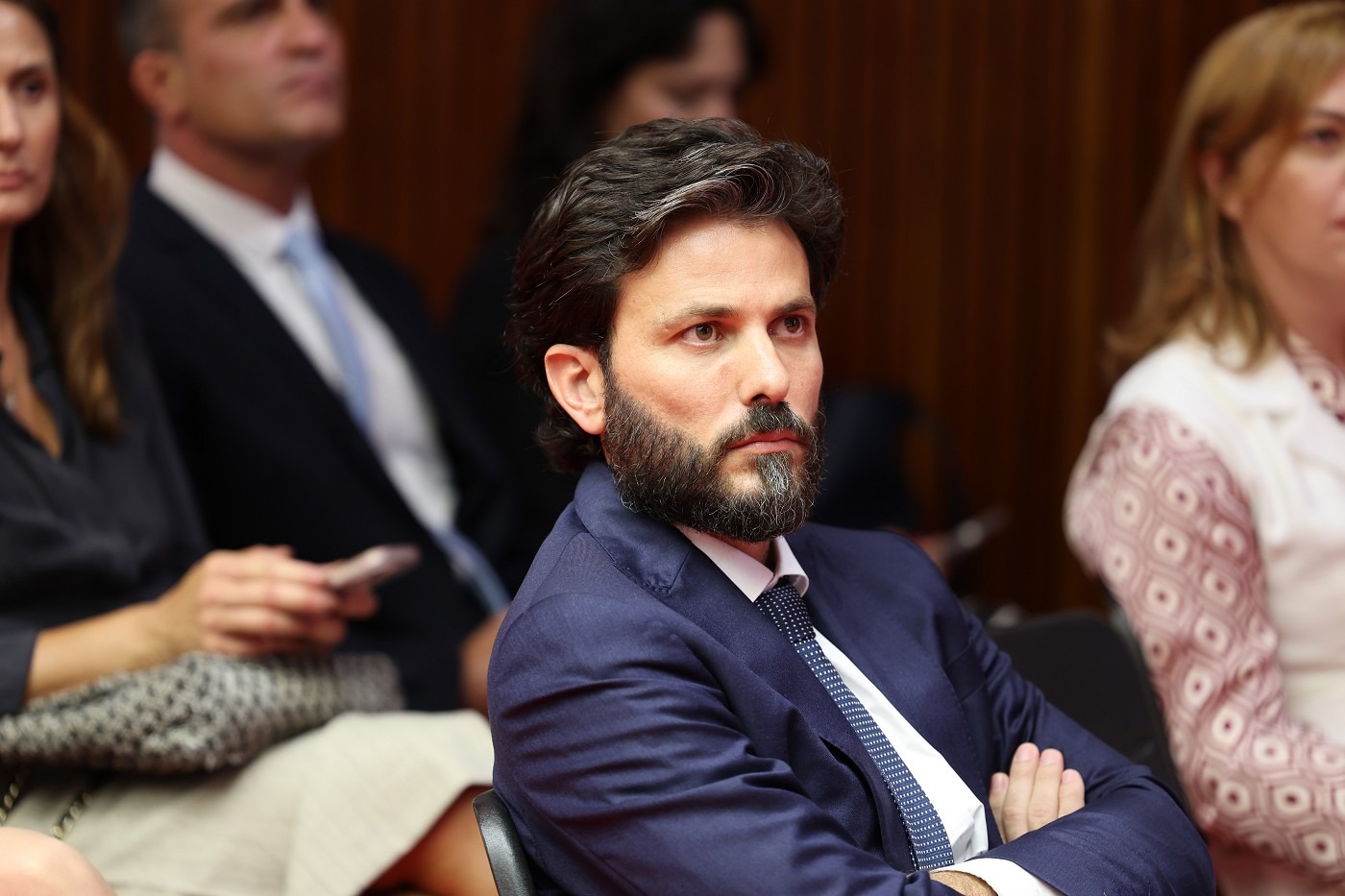 Marcelo Aro durante sessão da ALMG