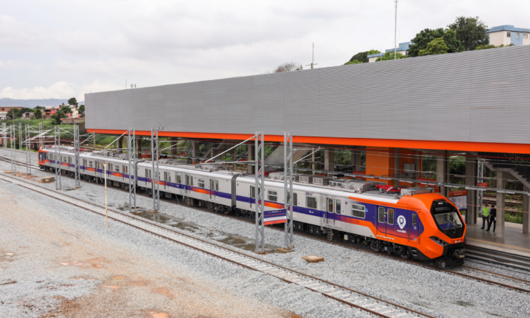 Inauguração da estação de metrô Novo Eldorado em Belo Horizonte