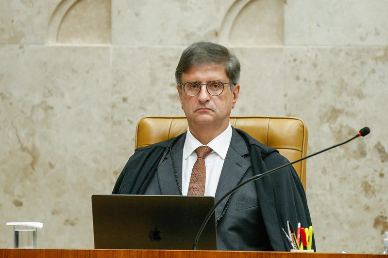 O procurador-geral da República, Paulo Gonet, durante julgamento no STF.